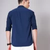 Over Size Shirt Men Light Blue Shirt - Image 3
